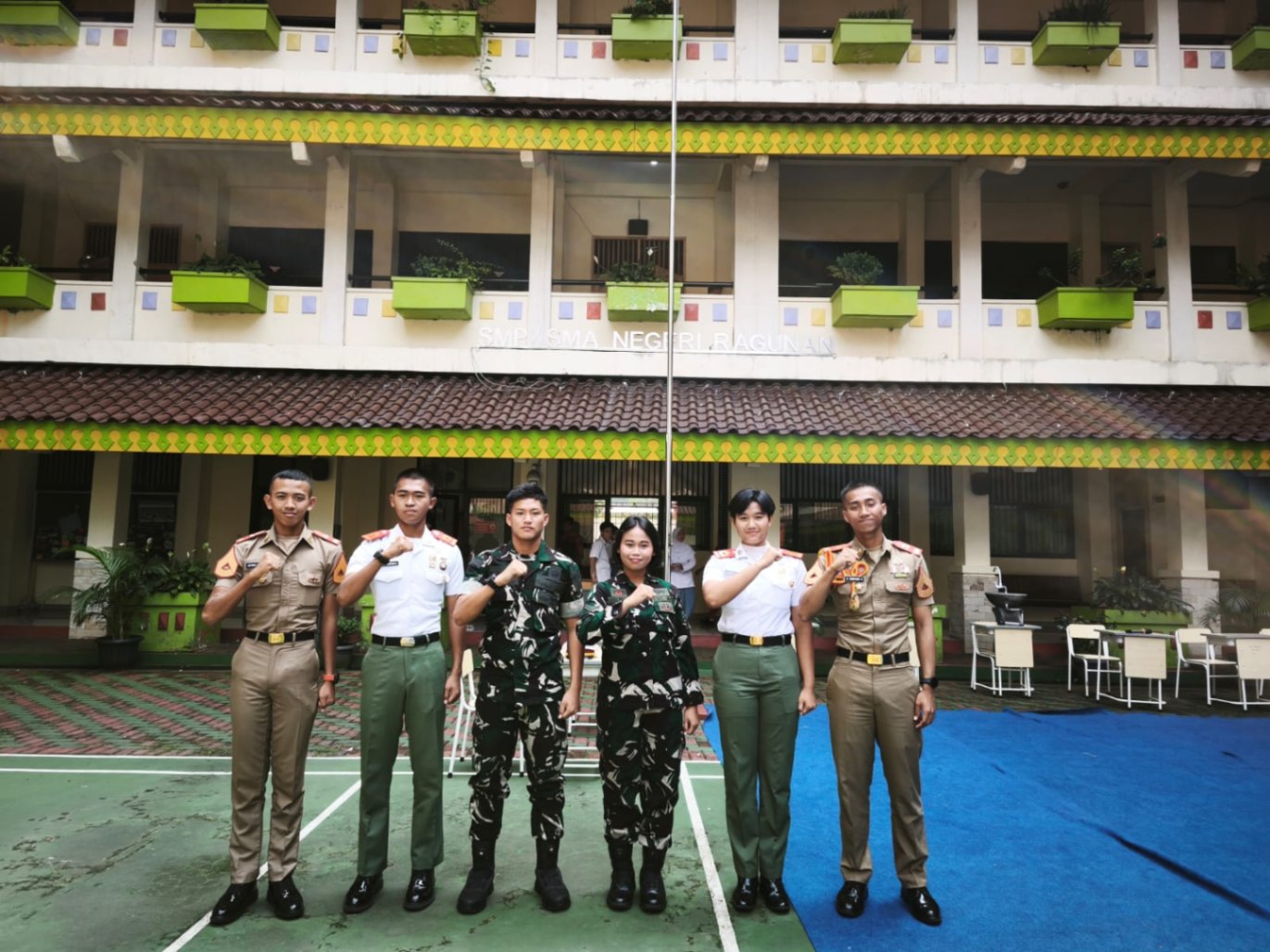 Menginspirasi Junior, Alumni SKO Ragunan Berbagi Pengalaman Masuk AKMIL dan UNHAN